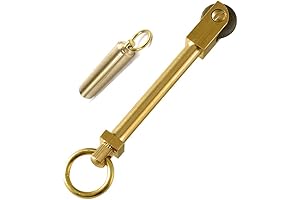 EDC Gear Spark Wheel Fire Starter Lighter Survival Outdoor Tool Kit Keychain,Gift/1x...