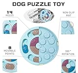 Blanlody Hundespielzeug Intelligenz， Intelligenzspielzeug für Hunde mit Quietschend Interaktives Hundespielzeug mit Beschäftigung， Futterspielzeug Hund für Kleine, Mittlere, Große Hunde und Katzen