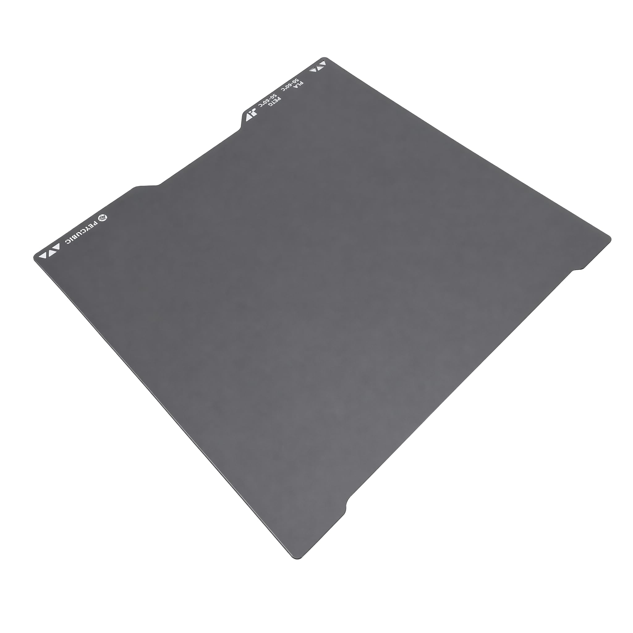 Placa de Construcción 3D Flexible Doble Cara Compatible con PLA PETG ABS para Impresoras de Resina Reemplazo Build Plate 347x355