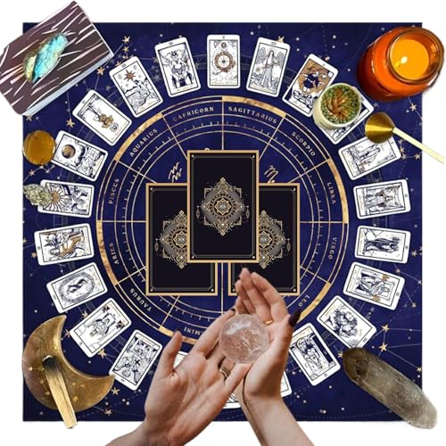 Hailerio Tela de Tarot para Leer, Tela de Cartas de Tarot |