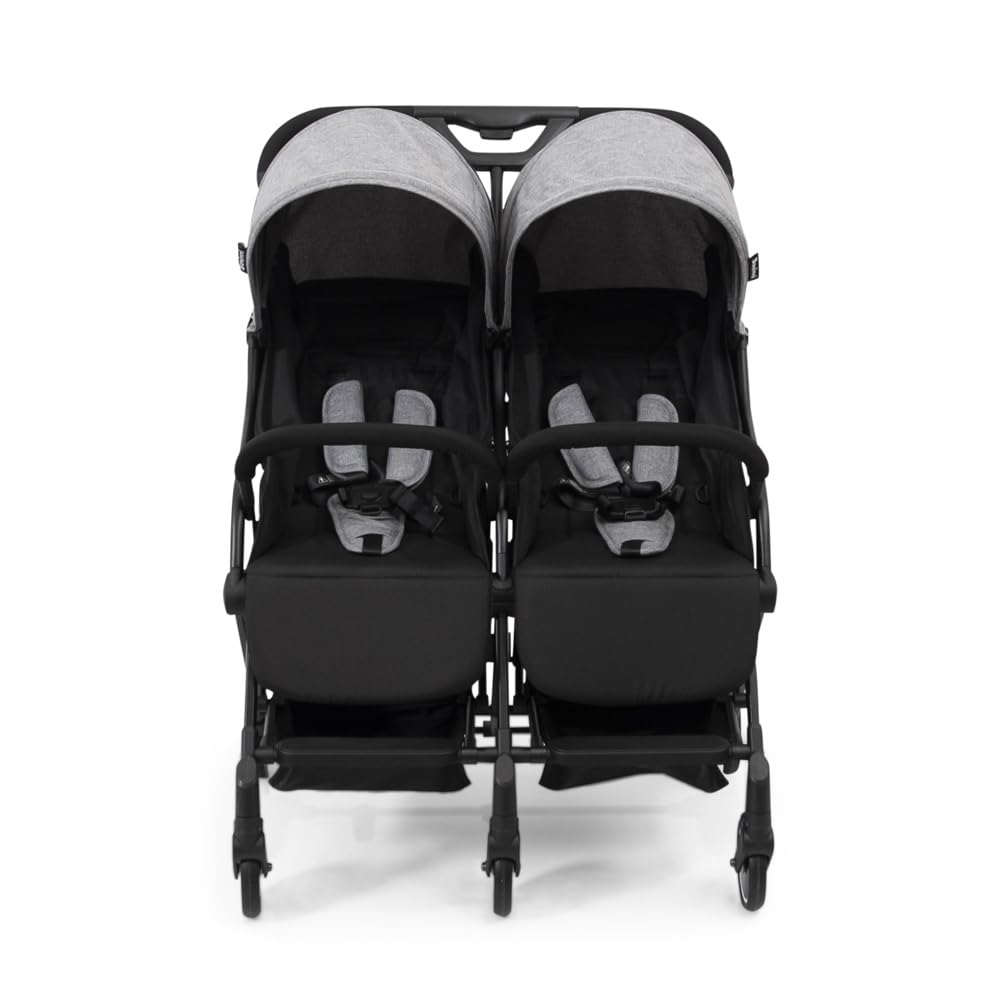 Baninni Poussette Double Adige Gris