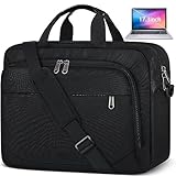 [NUBILY] ビジネスバッグ メンズ 就活 パソコンバッグ 大容量 3way ブリーフケースA4対応 17.3インチpcバッグ 耐衝撃 出張 通勤 通学 男女兼用