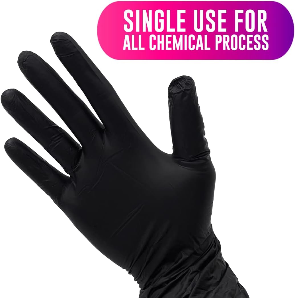 Colortrak Disposable Powder Free Vinyl Gloves, Single-Use, Latex-Free, Powder Free, Ambidextrous