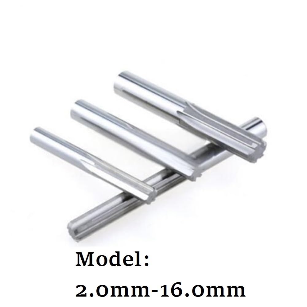ALESATORE IN ACCIAIO AL TUNGSTENO HRC50 1-6MM, 3-4 SCANALATURE, PER ALLUMINIO, ACCIAIO, LEGHE, LUNGHEZZA 50-60MM