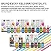Chefmaster - Halloween Colors Liqua-Gel Food Coloring Kit - Water-Based Food Coloring Gel - 4 Pack - Highly Pigmented, Create Vividly Colored Desserts, Easy-To-Blend Formula - Made in the USA