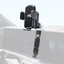 FICS Phone Holder for Hyundai Santa Fe 2024 2025 2026 SE, SEL, XRT Trims with 4.2-inch Cluster Custom-Fit Mount for Seamless Display Integration, Interior Accessories for Navigation Use