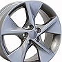 OE Wheels LLC 18 inch Rim Fits Toyota Camry Wheel TY12 18x7.5 Gunmetal Wheel Hollander 69605