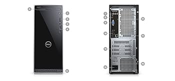 701★DELL Inspiron 3670★i5 8400★win11 Dell Inspiron 3670 Desktop | Core i5-8400 - 256GB SSD + 1TB