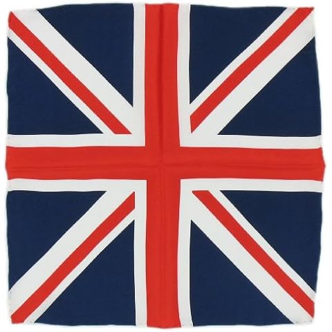 Michelsons of London Union Jack Silk Handkerchief Cover