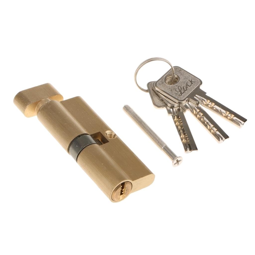 Noyau de serrure porte intérieure en cuivre 85mm pour un mécanisme de fermeture premium