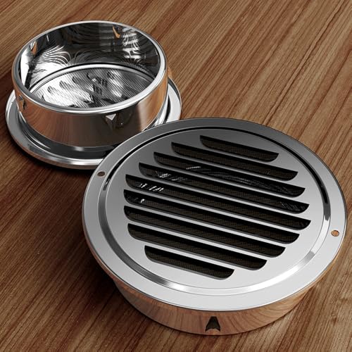 Sombrerete para chimenea de acero inoxidable de 160 mm con diseño robusto y duradero para tejado 3
