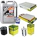 Produktbild QR-PARTS 69383707 Filter Set Inspektionspaket 5 Liter Motoröl Top Tec 4200 5W-30 MANN-FILTER Innenraumfilter Kraftstofffilter Luftfilter Ölfilter