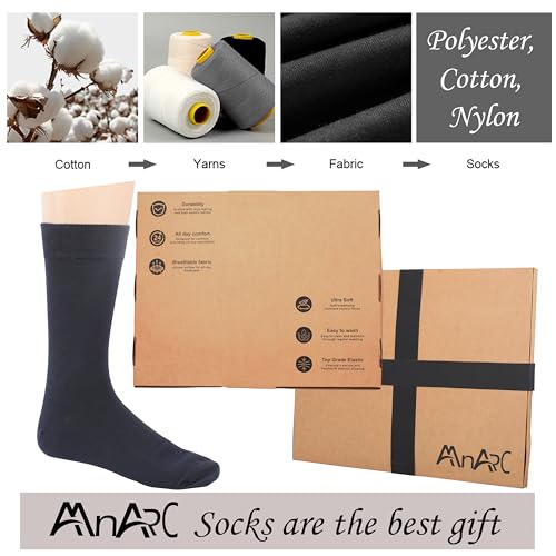 Men Cotton Dress Socks Soft Comfortable Thin Fine Elegant Breathable And Durable.4