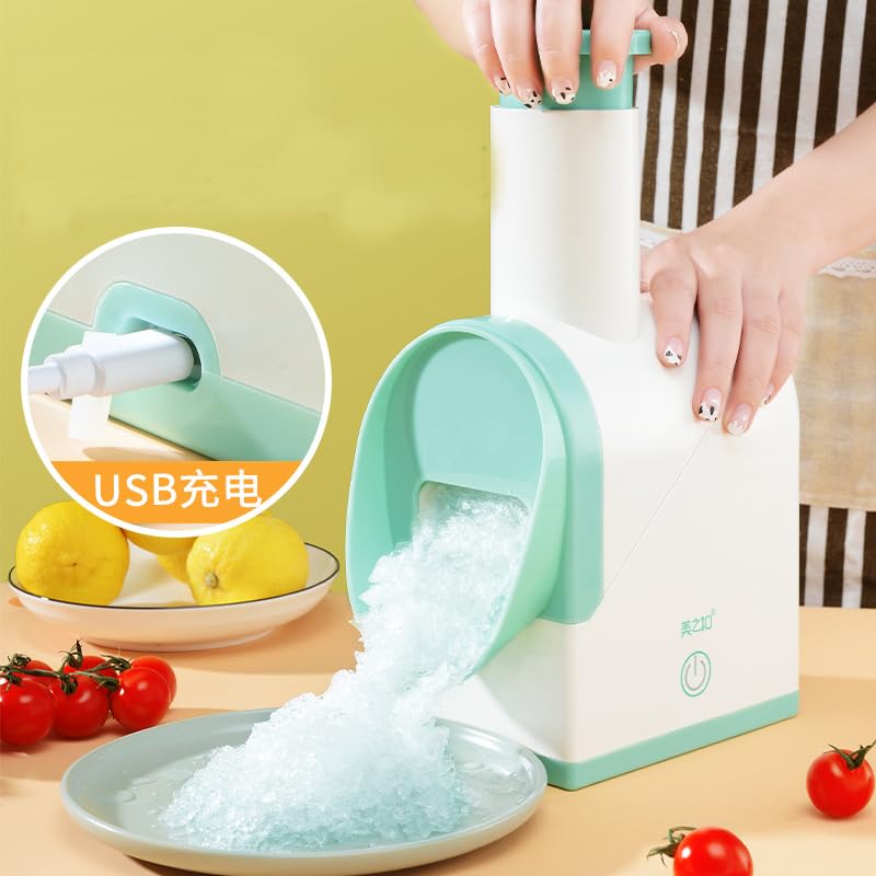 Chougnar home mini countertop ice cube and crusher maker