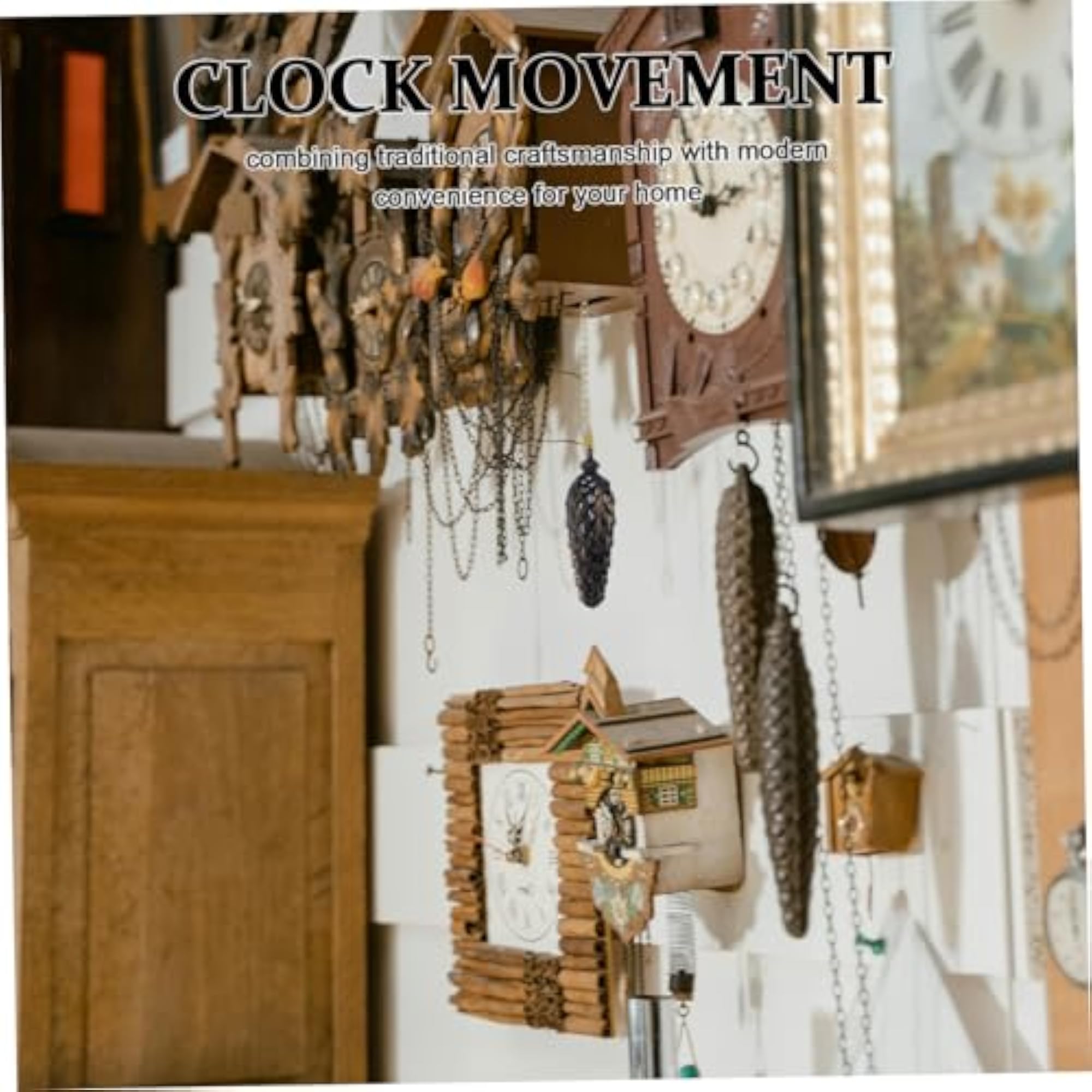 2pcs Cuckoo Clock Movement with Sound