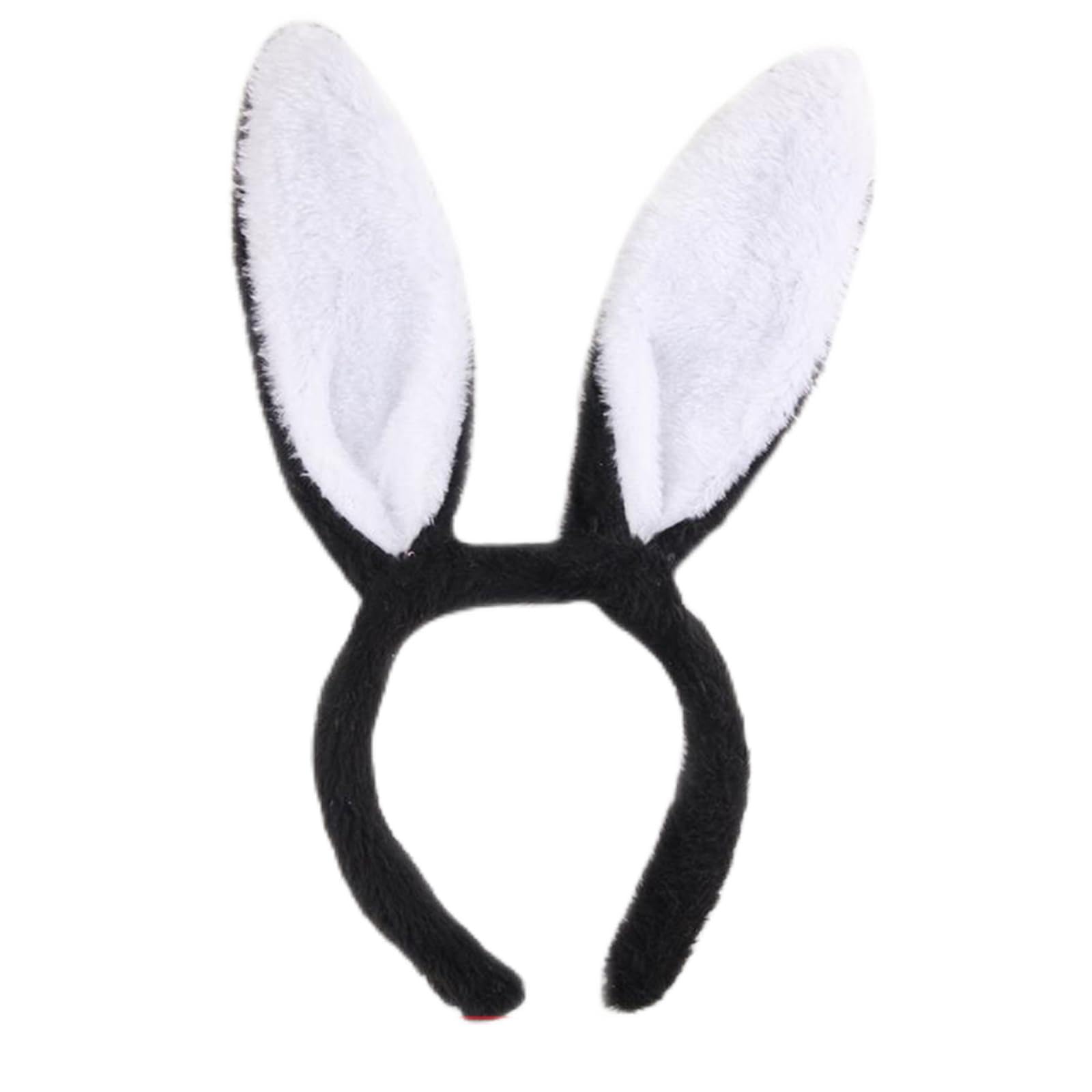 Fentency Cartoon Ears Headband Plush Hairband Animal Ears Hair Hoop Easter Christmas Cosplay Costume