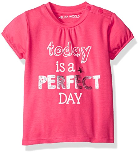 Robeez baby-girls Shirt, Pink/Bright/Fuchsia, 9 Months