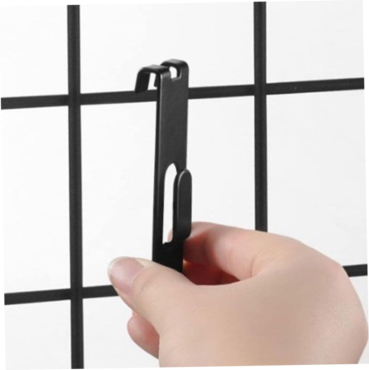 LIFKOME 5pcs Practical Hooks for Grid Wall Display Versatile Wall-Mounted Picture Hangers for Home and Artwork Showcases