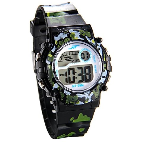 JewelryWe Camo Multi-Function Kids Watch Cover