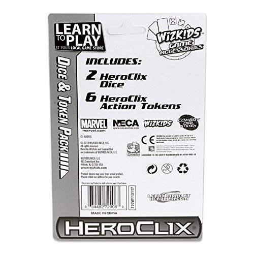 WizKids Marvel HeroClix: X-Men First Class Dice & Token Pack (Time Displaced) - Image 2