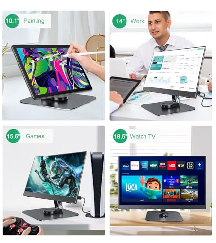 Image of 14 inch FHD Portable Touchscreen Monitor with vesa Stand