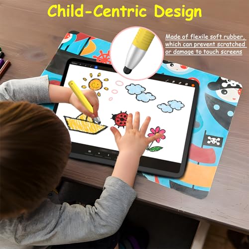 Image of Tobfit Kid Stylus Pens for Touch Screens, Kid Tablet Stylus Pen Universal Children's Compatible with Samsung, Kindle, iPad, iPhone, Android, Microsoft,