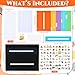 Resurhang Communication Book Bulk 162 Laminate Icon Picture Cards with 5 Multicolor Dividers 1 Sentence Strip for Autism Vocabulary Language Speech Articulation Learning Supplies(Real)