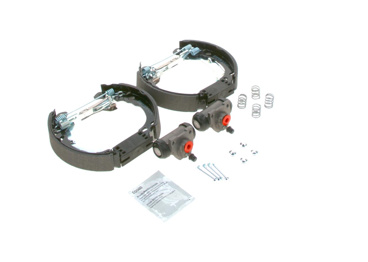 BOSCH Kit ganasce freno 0204114645 Compatibile con: FIAT 500, 500 C, PANDA, PANDA Kasten/Schrägheck, FORD KA