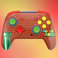 Turtle Beach Rematch Wireless Controller: Mario Bricks Reveal – Offiziell Lizenziert von Nintendo für Nintendo Switch 2 und 1 - C Button nicht vorhanden – Ansicht 8
