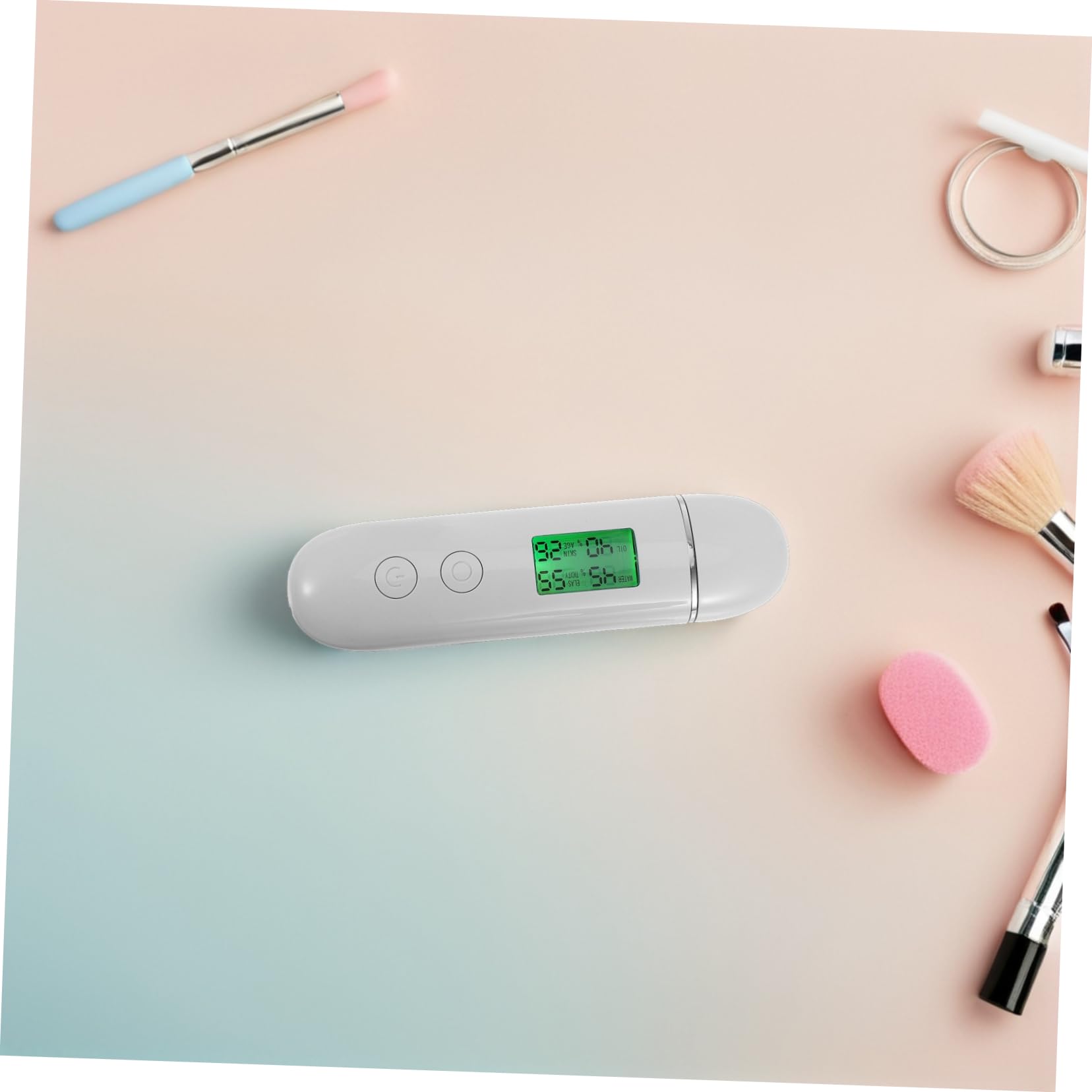 GANAZONO Tester Digitale di Idratazione Cutanea con Rilevamento Intelligente per Applicazione Domestica e Viaggio