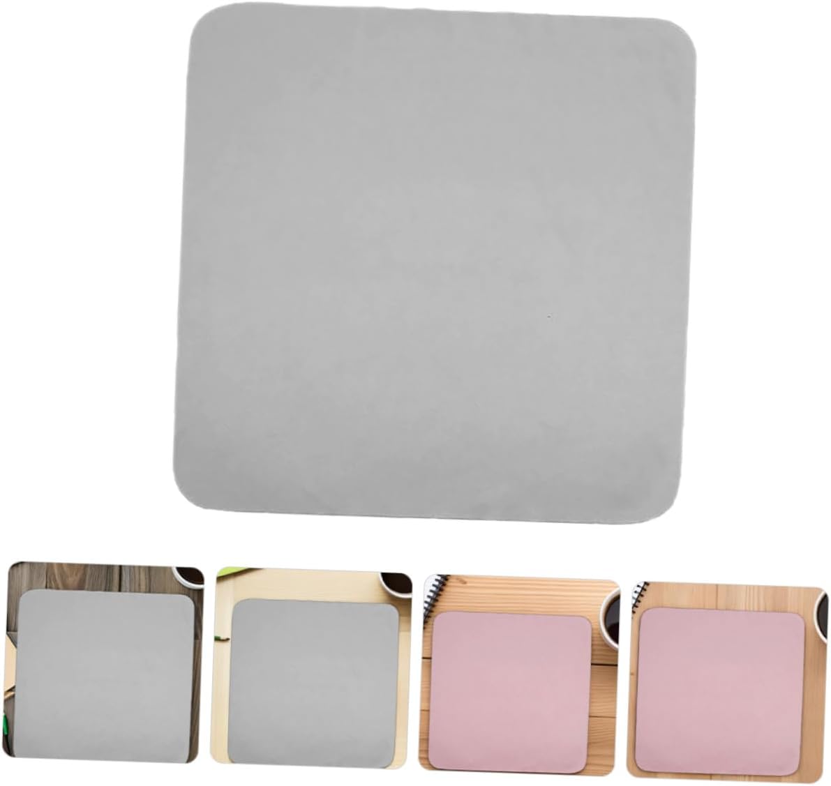 Large Eyeglass Cleaning Cloth 4pcs Microfiber Lens Cleaning Sheets for Glasses Sunglasses Laptop Screens Tv Screens Soft Fiber Fabric Wipes for Eyewear and Electronics