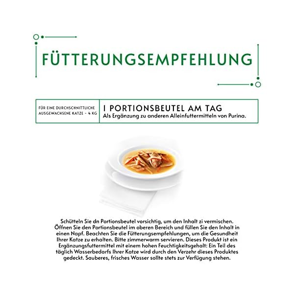 Gourmet Crystal Soup für Katzen mit naturbelassenem Thunfisch und Sardellen, 32er Pack (32 x 40g) – Bild 3