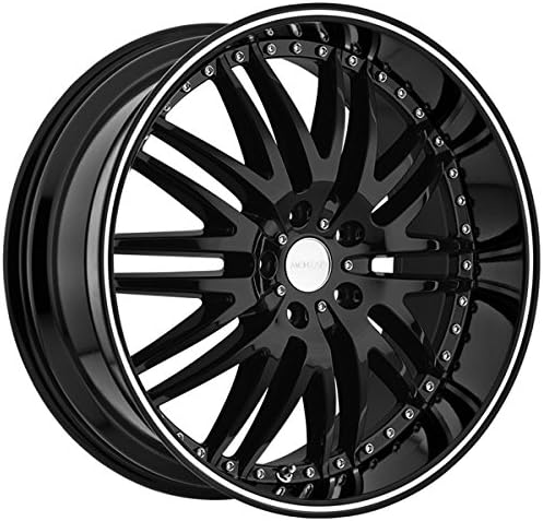 Menzari Z04 18x8.5 5x120 +35mm Gloss Black Wheel Rim