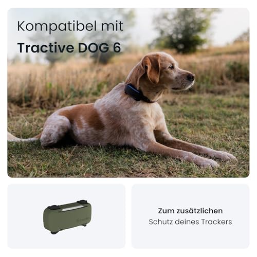 Tractive GPS Dog 6 Tracker Cover - Olivgrün
