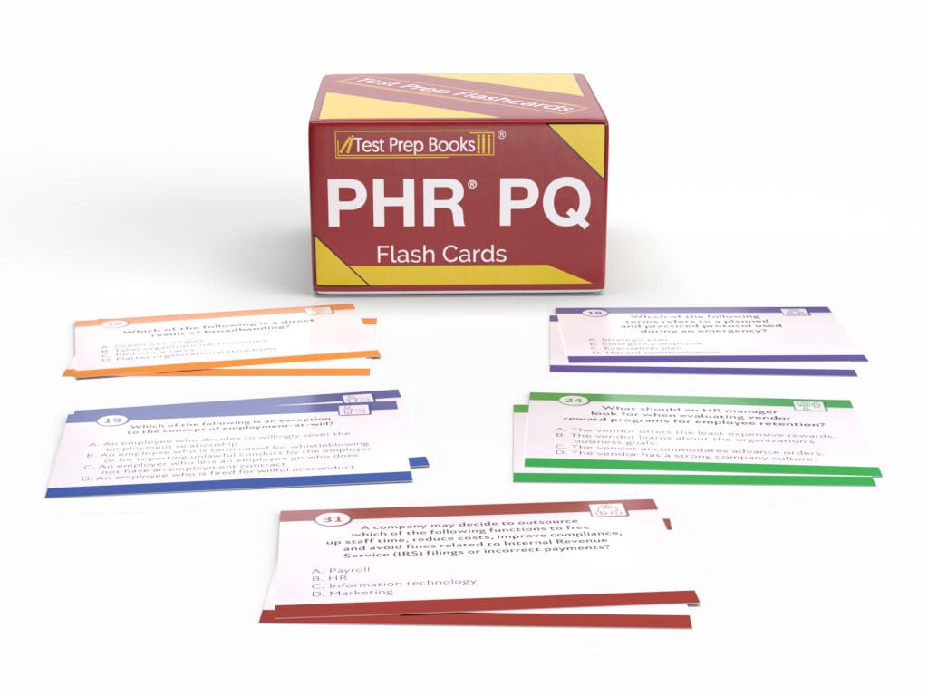 Snapklik.com : PHR Practice Question Study Cards 2025-2026: PHR Test ...
