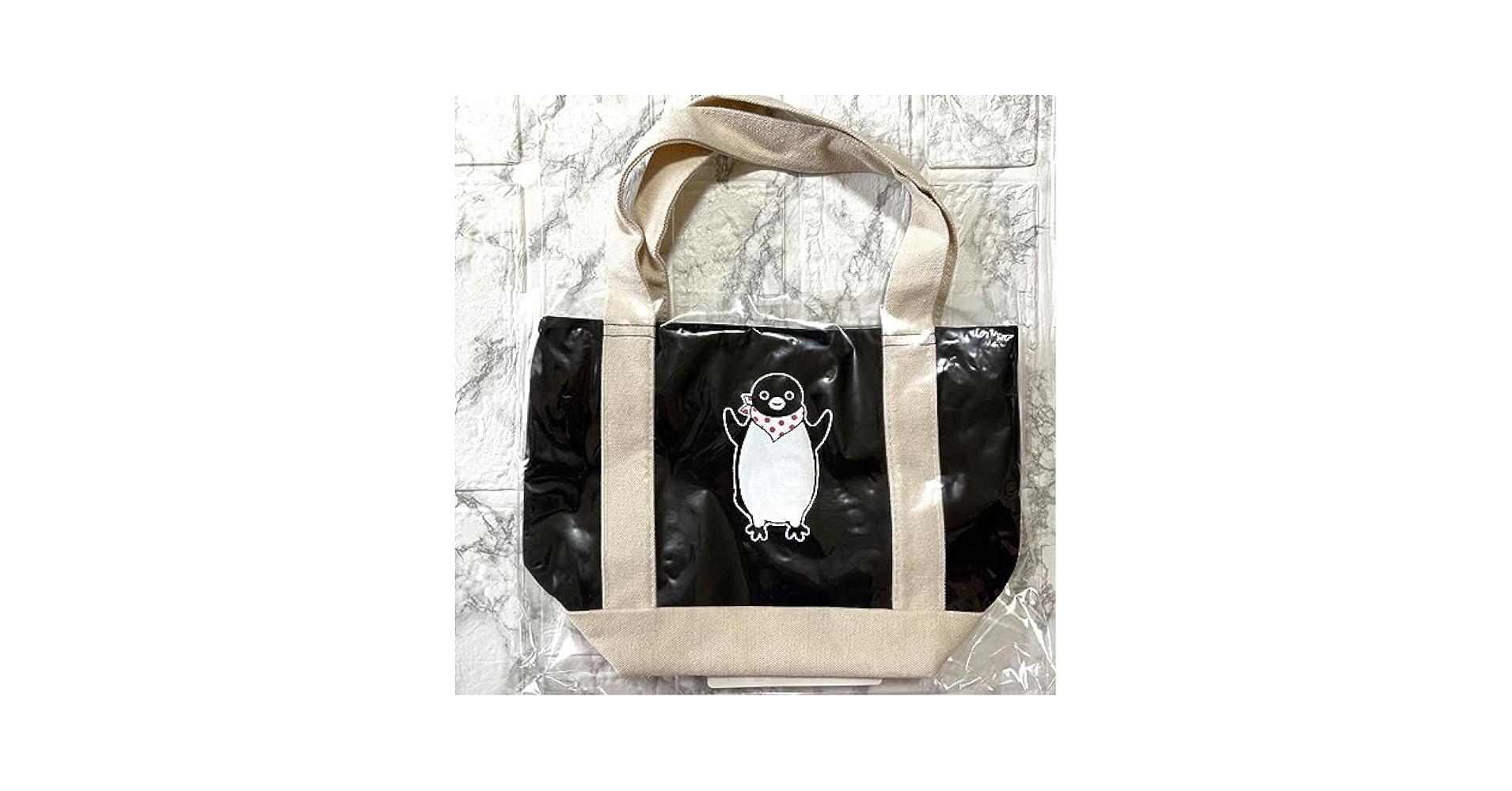 Amazon.co.jp: suica ペンギン 保冷 水玉 ミニバッグ : ホーム