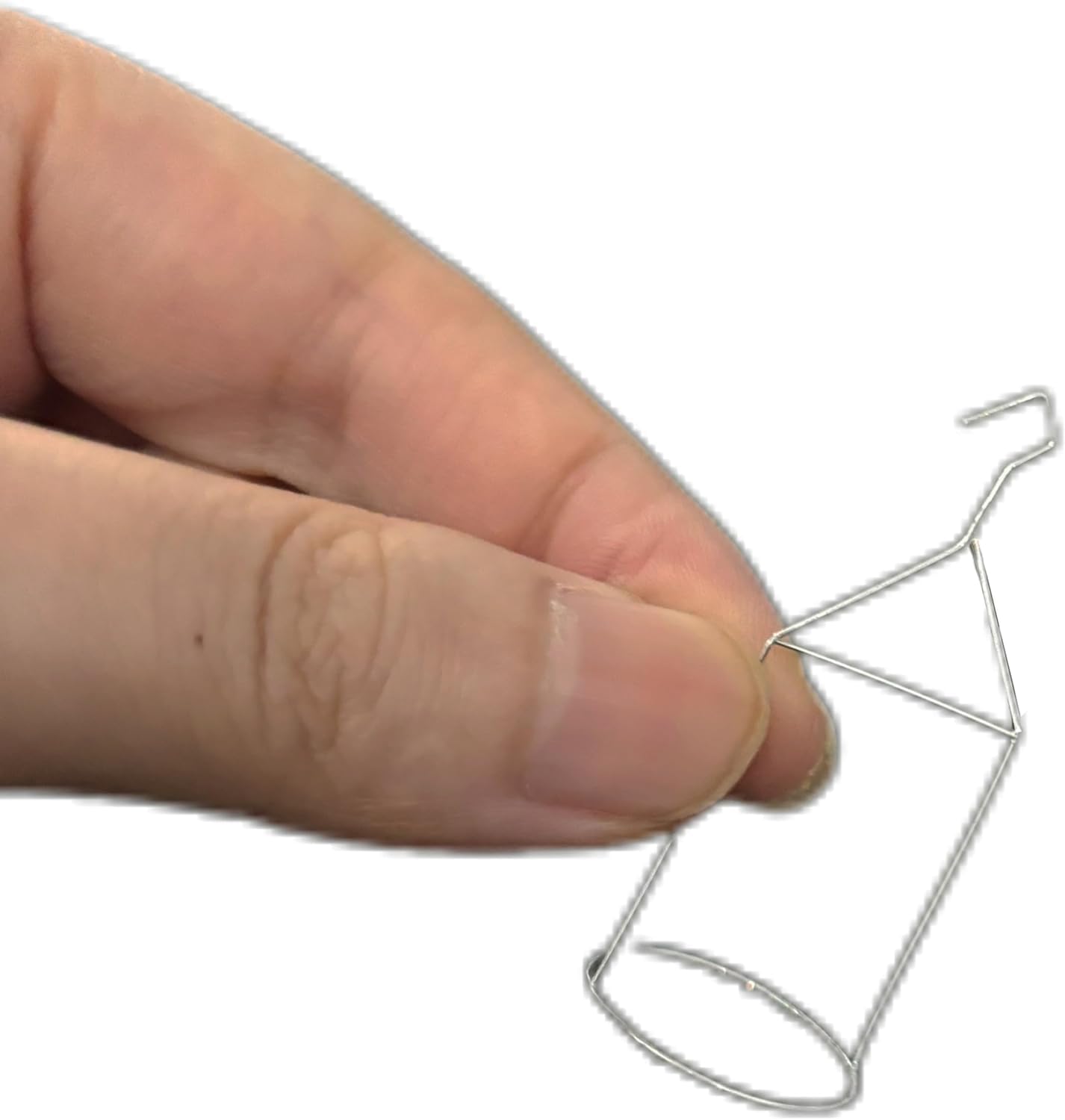 CNYST Surface Tension Meter Platinum Ring Du Nouy Ring Platinum Loop with Pt Wire Radius is 0.185mm for Surface Tensiometer Du Nouy Tensiometer