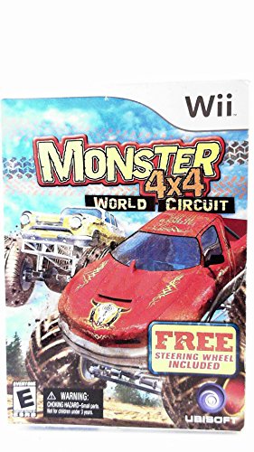 Monster 4X4: World Circuit (with wheel) - Nintendo Wii