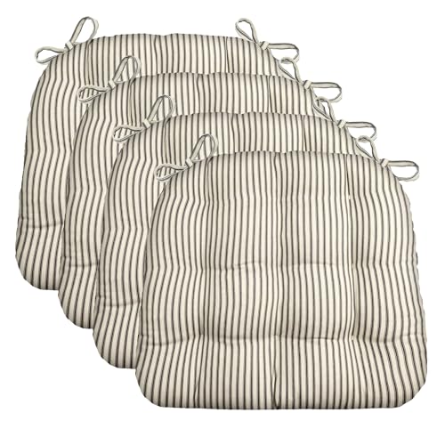 Barnett Home Decor Chair Cushions for Dining Chairs - 15x17