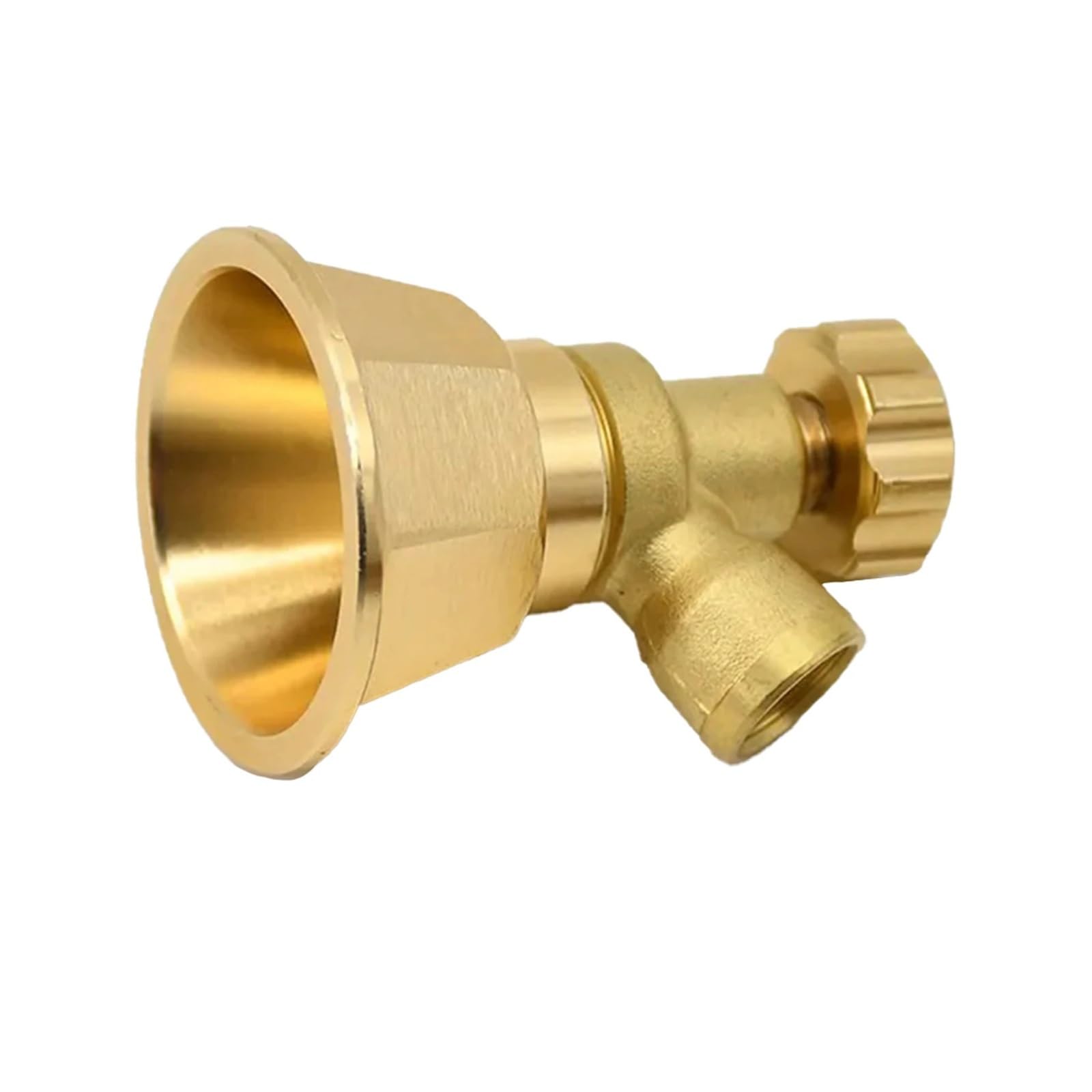 WBTAJZHY Atomization Nozzle Sprayer Aluminum Gold Adjustable High Pressure Irrigation Nozzles 1PC