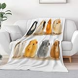 【Couverture parfaite 】Couverture en flanelle 100 x 130 cm, douce et hypoallergénique, idéale pour les nuits, siestes sur le canapé, au bureau ou en voyage. Résistante au boulochage et infroissable, parfaite comme couverture pour lit simple, canapé ou enfants