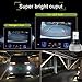 ROCCS 921 912 T15 LED Bulbs for Backup Reverse Lights, CANBUS Error Free CSP 9-SMD 4200 Lumens Bright Reverse Back Up Light, 6500K White