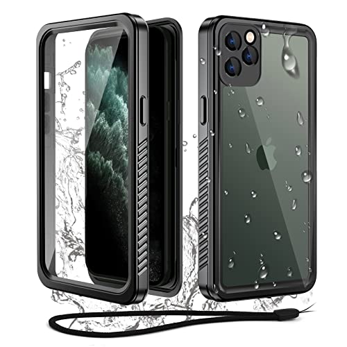 WIFORT for iPhone 11 Pro Waterproof Case - [Certified Water Proof & Military Protection] with [Built-in Screen Protector], Full Body Shockproof Phone Case Cover for iPhone 11 Pro 5.8