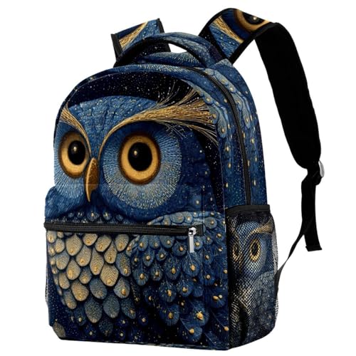 Twinkle Owl (2) Backpack, Rucksack, Casual Daypack for Boys/Girls/Students/Travel/School