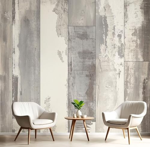 Papier peint panoramique gravure sur bois 300x210cm salon mur - 2