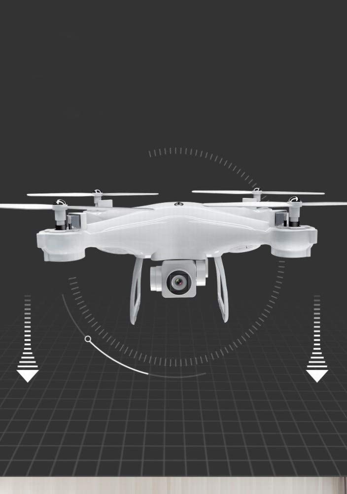 MU Drone Aereo Gps Piccolo Giocattolo Aeromobili Rui Ke Modello Di Aeromodello Professionale a Quattro Assi Hd a Distanza,bianca,A