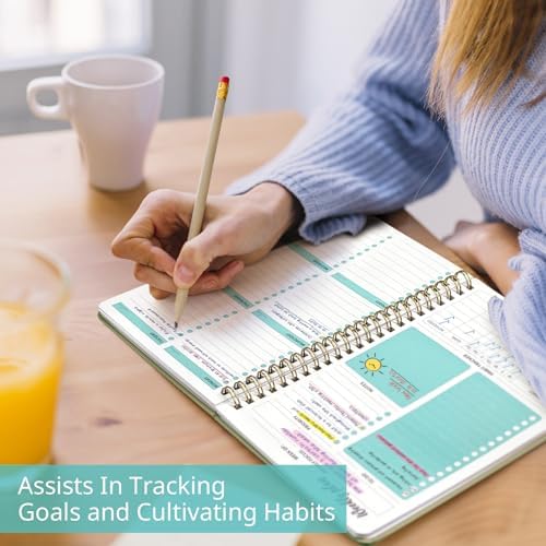 Undated Weekly Planner, Weekly To Do List Notebook