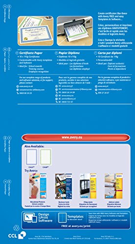 Avery UK c2425 A4 Zertifikat Papier, 100 g