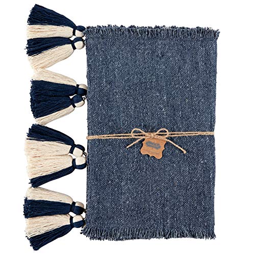 Mud Pie Navy Ponchaa Table Runner #TOP7
