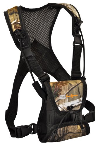 S4 Gear Lockdown X Hands Free Adjustable Binocular Harness for use with Leupold, Nikon, Swarovski, Bushnell, Canon Etc, Camo